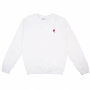 Rose Sweater - White